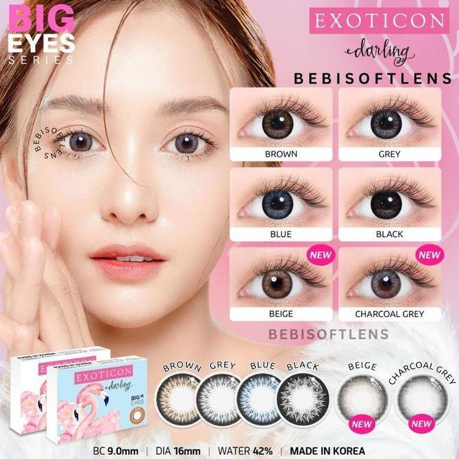 Eyasped- (Bisa Cod) Softlens Besar X2 Darling 16Mm Softlens Minus , Softlens Normal , Softlens Terla