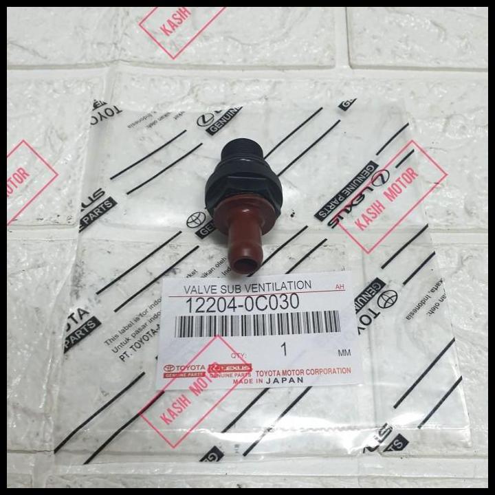 TERLARIS VALVE PCV PVC INNOVA INOVA BENSIN FORTUNER BENSIN HILUX BENSIN ASLI