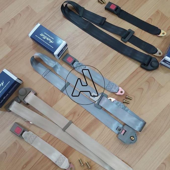 Afraneksoo - sabuk pengaman / safety belt mobil 3 titik manual