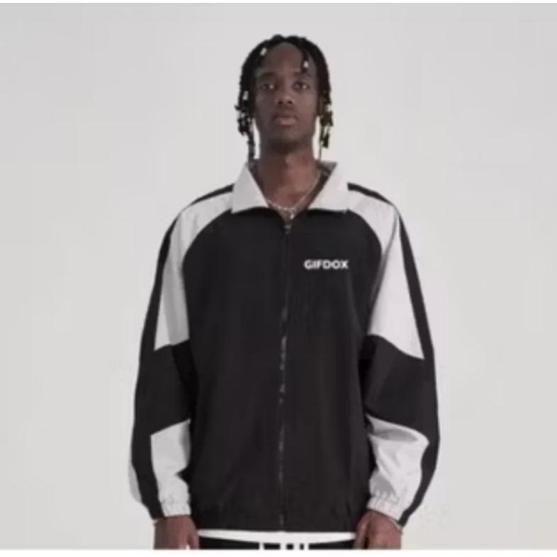 terbaru jaket varsity colorblock japan vintage windbreaker /jaket jepang retro sport 90an jeket hip 