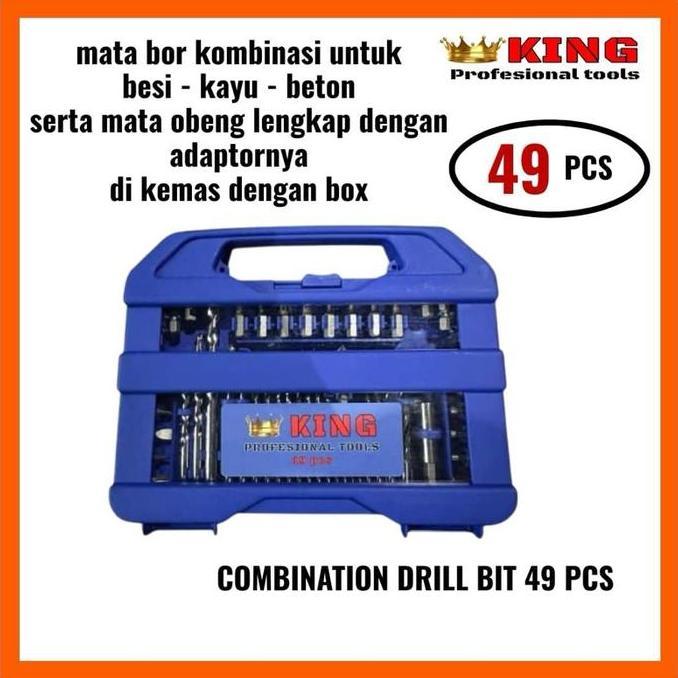 BEBAS ONGKIR - kunci full set koper tool kit merk UCHIHA quality japan 102 pcs