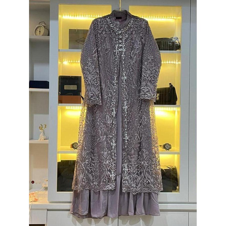 Hokywoi- Gamis Andari / Gamis Pesta / Gamis Modern / Gamis Terbaru Gamis Alika Design 2025