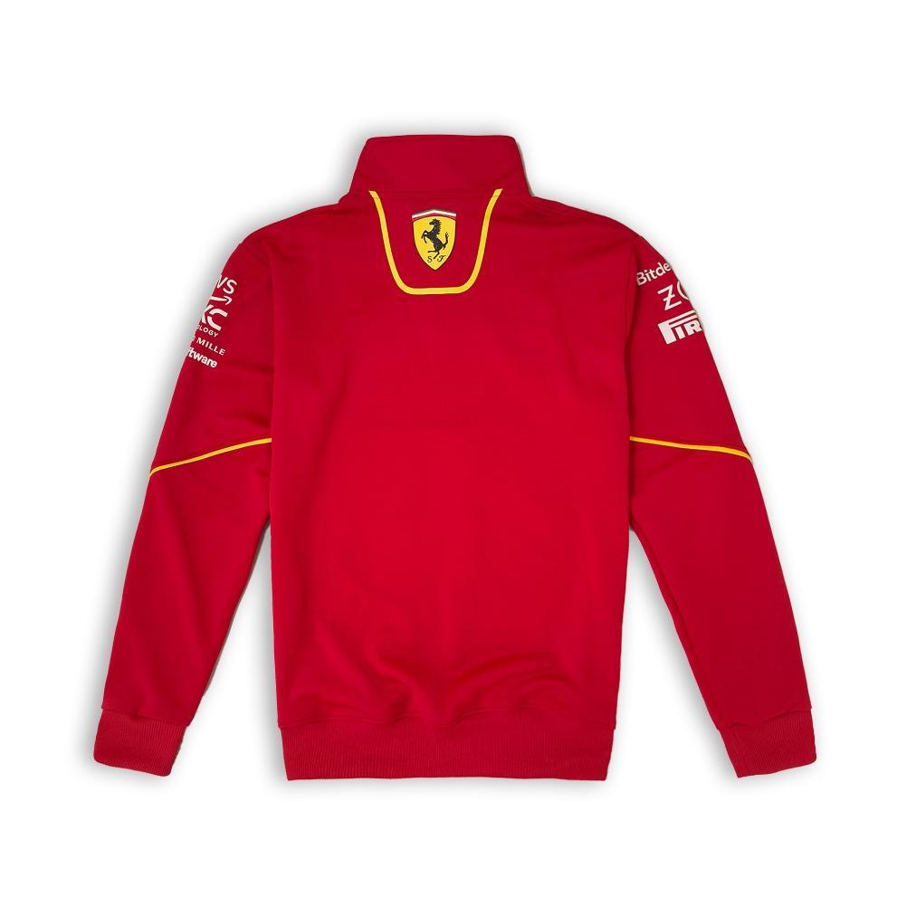 RECOMMENDED JACKET FERRARI RED 2024| jaket half zip ferrari | JAKET PRIA KEREN TERBARU WARNA MERAH |