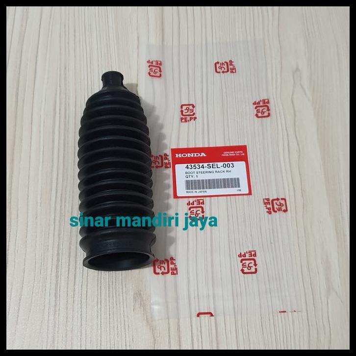 TERMURAH KARET BOOT STEER STIR KARET RACK END HONDA JAZZ 2004 UP KANAN ASLI 