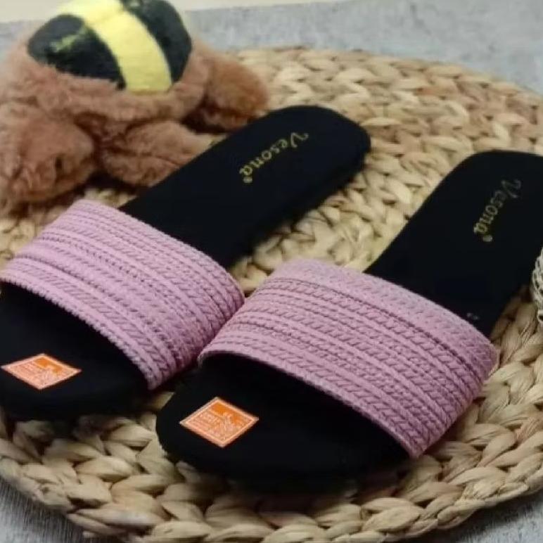 DISKON SANDAL FLAT TURKY WANITA BIG SIZE KEKINIAN