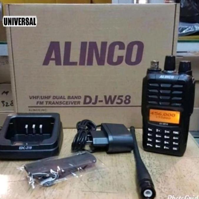 Terlaris Ht Alinco Dj W58 Original Japan Radio Walkie Talkie Dual Band