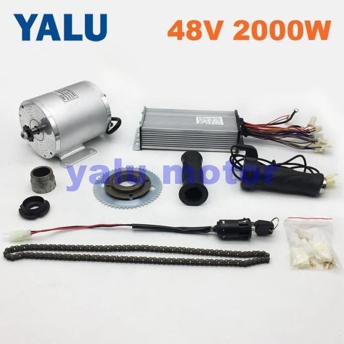 Terlaris Motor Bldc 2000W 48V Dinamo Listrik 2Kw 48V Mesin Mobil Listrik 2000W