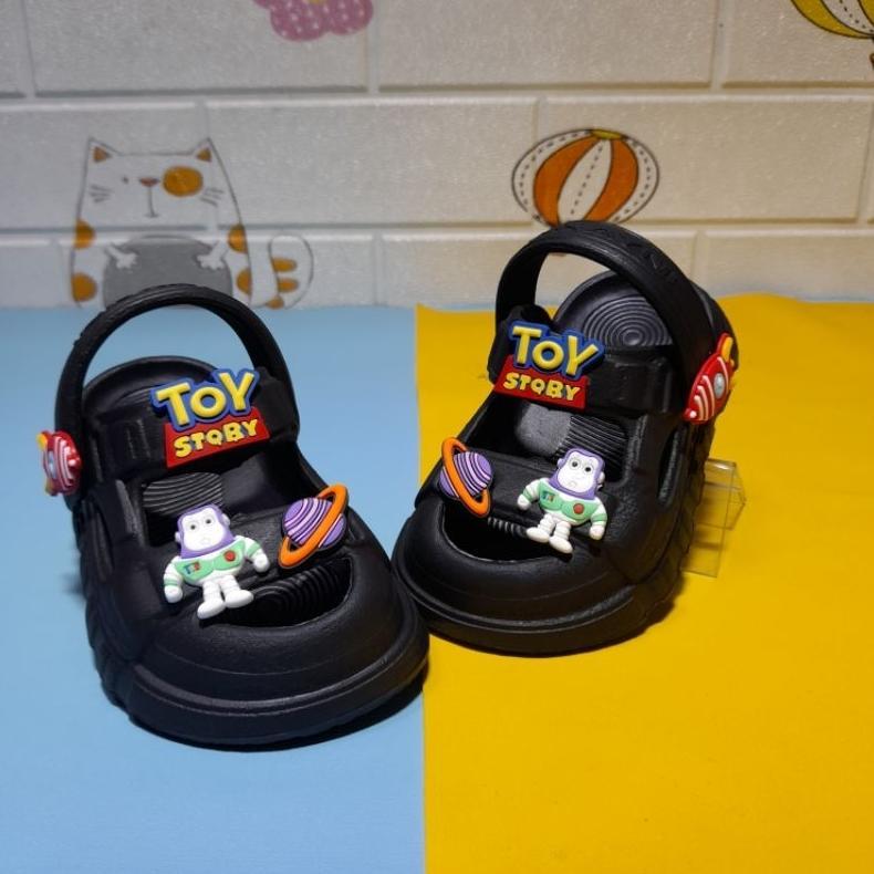 DISKON SANDAL ANAK TALI BELAKANG LAKI-LAKI KARAKTER TOY STORY TERBARU 18-23 YK1028