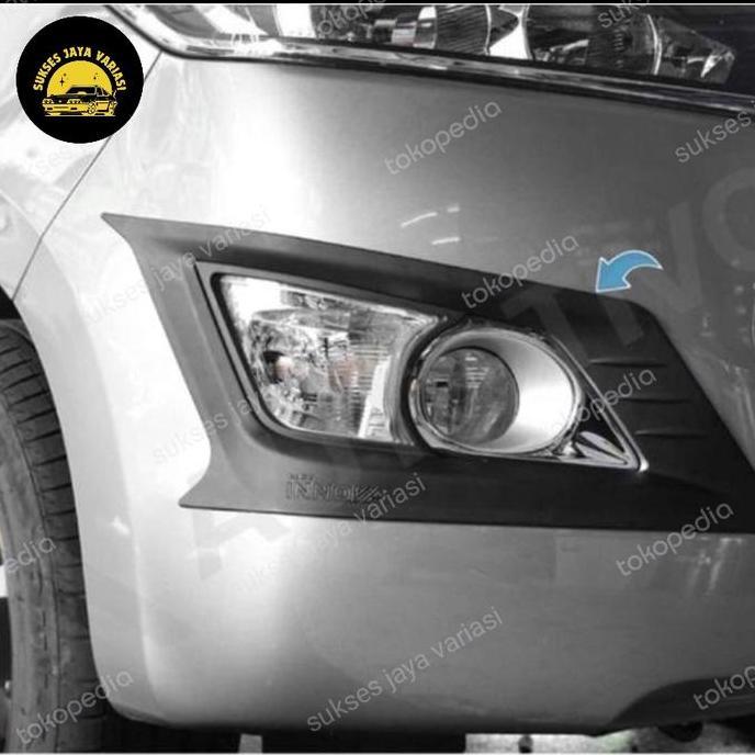 TERLARIS - GARNISH RING FOGLAMP COVER RING FOG LAMP INOVA REBORN 2016-2020 HITAM