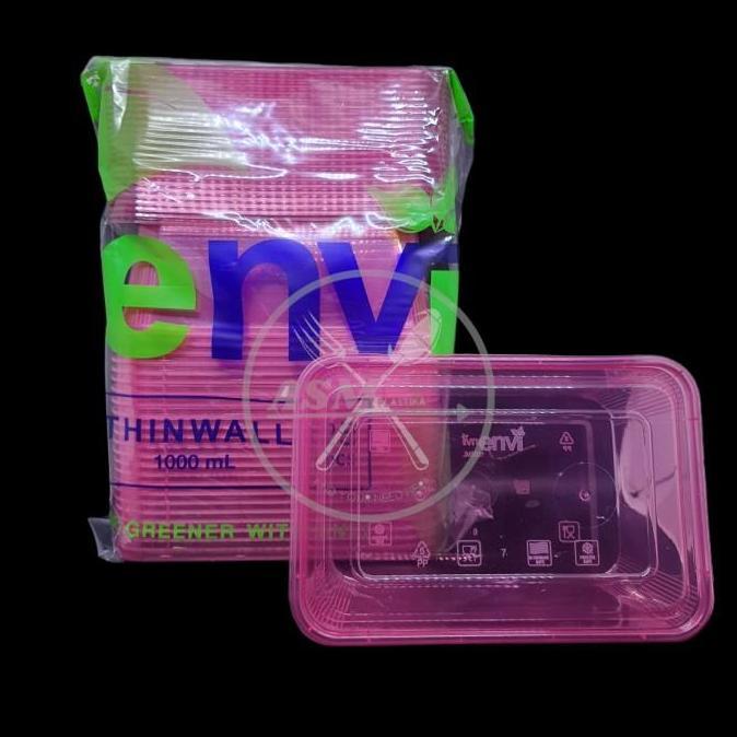 BARU Thinwall Envi 1000ml Special Edition/Kotak Makan/Food Container