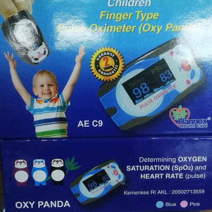 pulse oxymeter SPO2 Finger oxymeter anak HANNOX