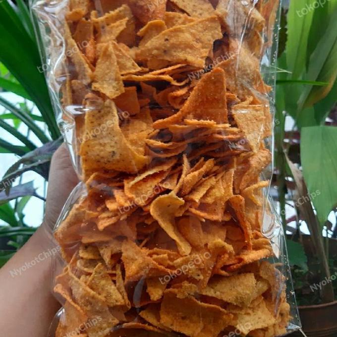 Keripik Jagung Tortila BBQ Tortila Chips Kiloan 1Kg (2x500gr)