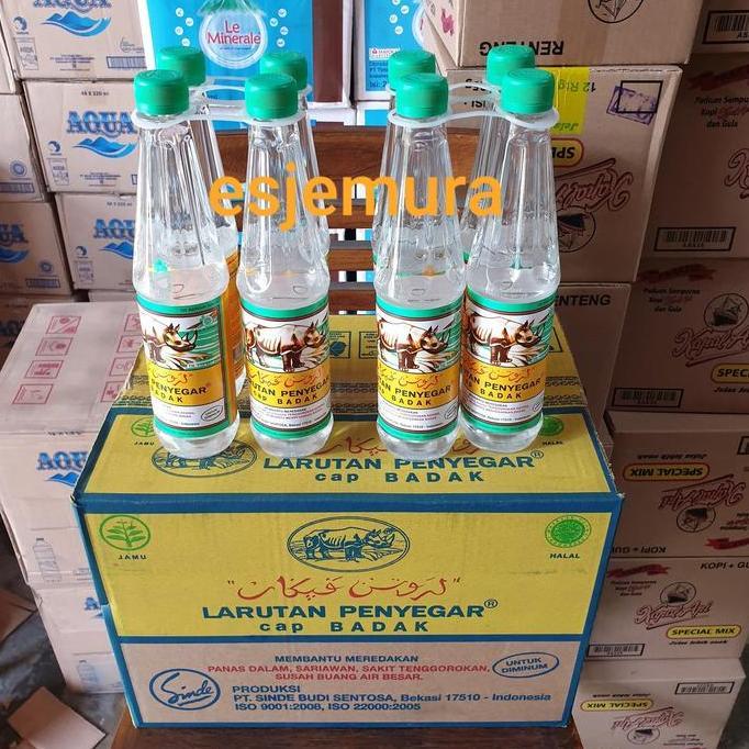 Larutan Penyegar Cap Badak Botol Besar 500ml
