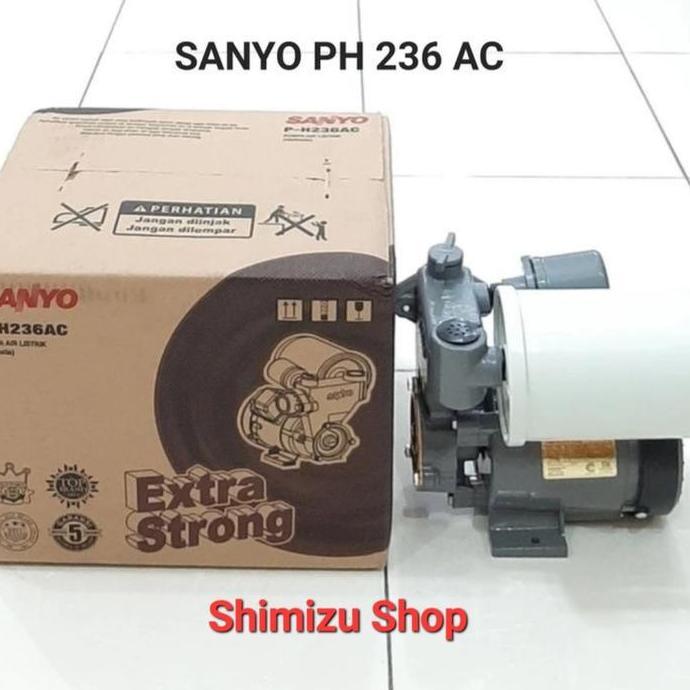 Pompa Sanyo Pendorong 200watt Pompa Sanyo PH236AC Otomatis