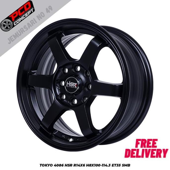 VELG MOBIL TE37 R14 UNTUK MOBIL BRIO, CITY, COROLLA, YARIS / TOKYO R14