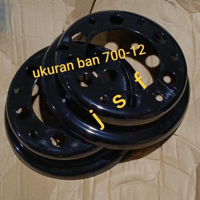 VELG FORKLIFT MODEL BELAH 700-12 (AS 170 PCD 220 (6 LOBANG KOMATSU