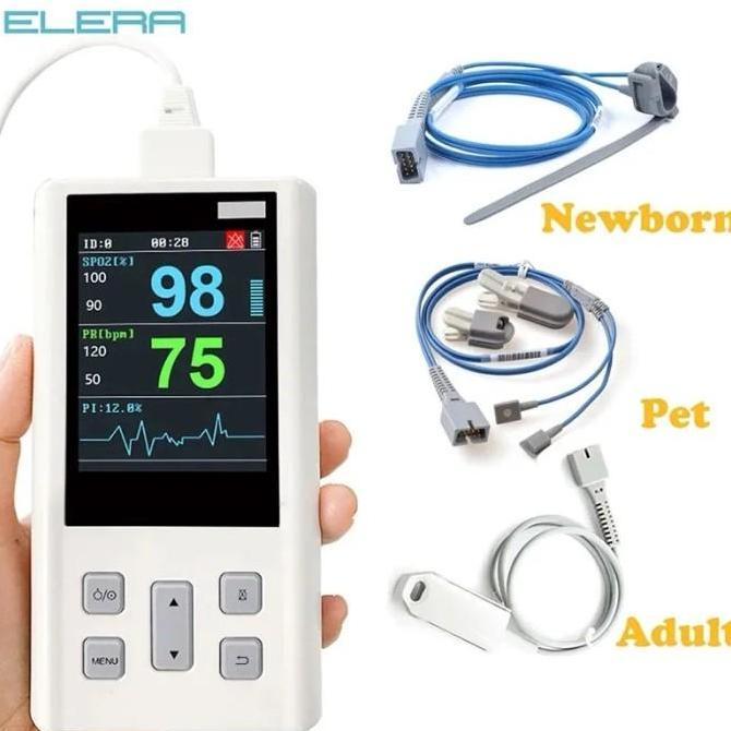 PULSE OXIMETER HANDHELD WITH BATERY CHARGER