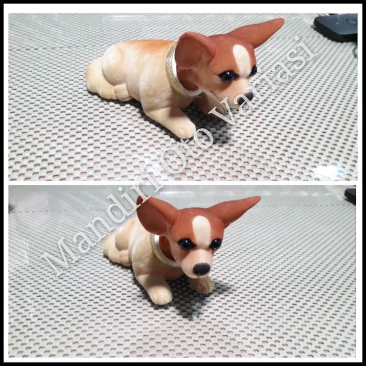 TERMURAH BONEKA PAJANGAN DASHBOARD BONEKA GOYANG MOTIF ANJING CIWAWA 