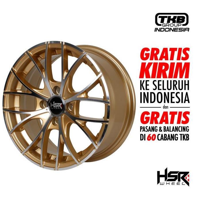Velg Mobil Honda Brio HSR NAPLES H552 R15 [LIMITED]