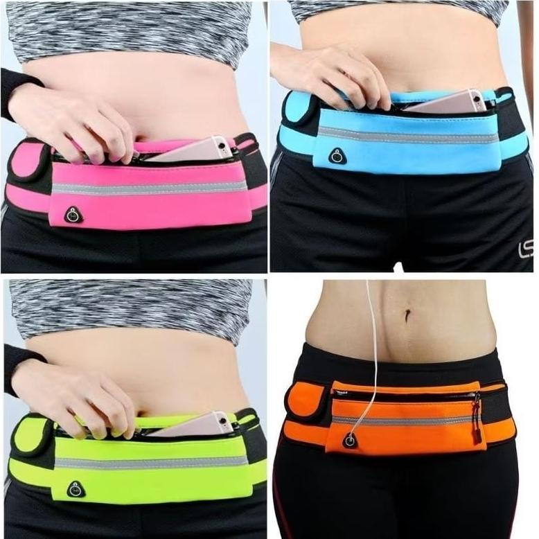 BEST SELLER TAS PINGGANG HP OLAHRAGA LARI JOGGING SEPEDA/  TAS JOGING HANDPHONE PRIA WANITA TAS LARI