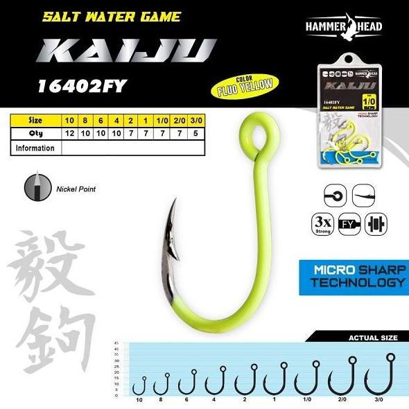 Kail mata pancing mata kail hammer head kaiju 16402 FY (TERBAIK) (TERBARU) (TERMURAH)