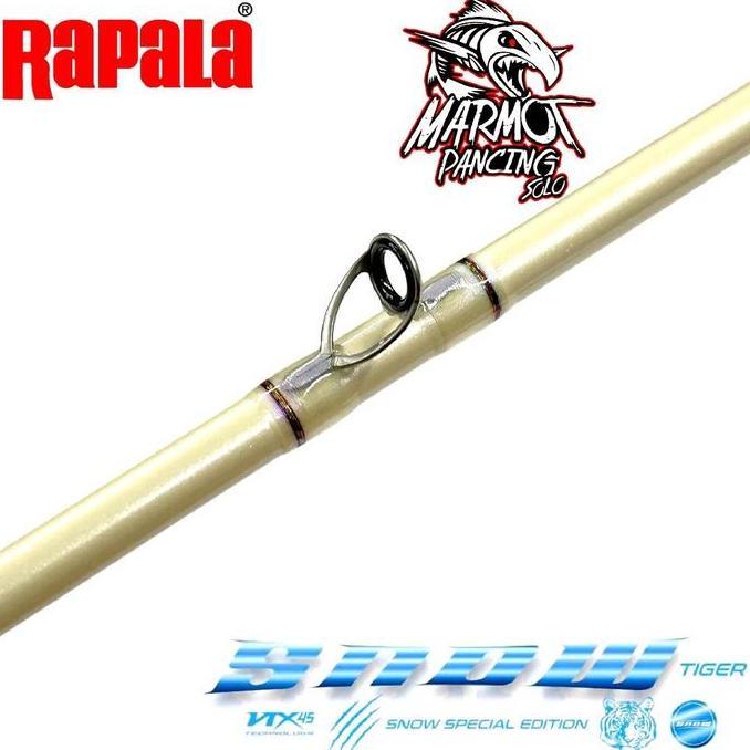 JORAN BC RAPALA SNOW TIGER SPECIAL EDITION 2023 FUJI ALCONITE (TERBAIK) (TERBARU) (TERMURAH)