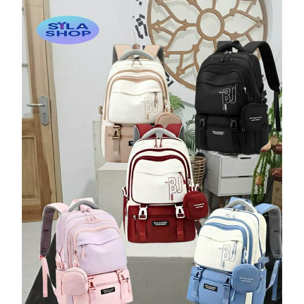 DISKON TAS RANSEL SEKOLAH TAS BACKPACK WANITA ANAK LAKI2 MASA KINI TAS SEKOLAH FASHION WANITA SD SMP