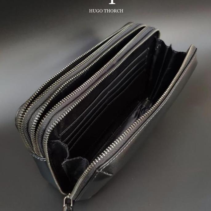 Hugo Thorch - Handbag Pria Kulit - Classic