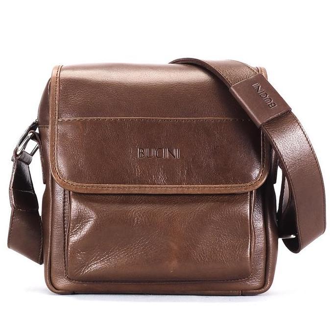 Leather Sling Bag - Tas Selempang Kulit Pria BUCINI Jarwo