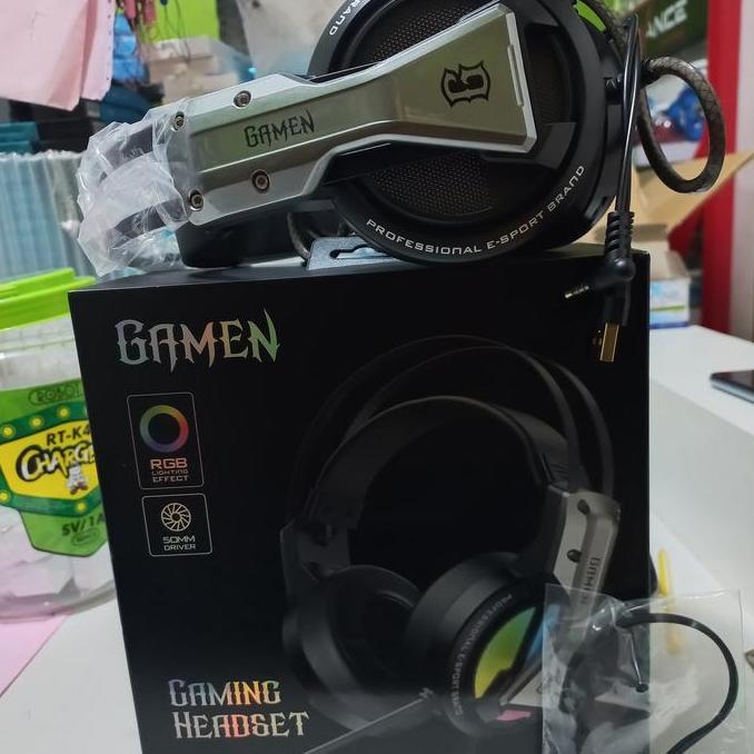 BEBAS ONGKIR - Headset gaming gamen GH1500 RGB Game lighting