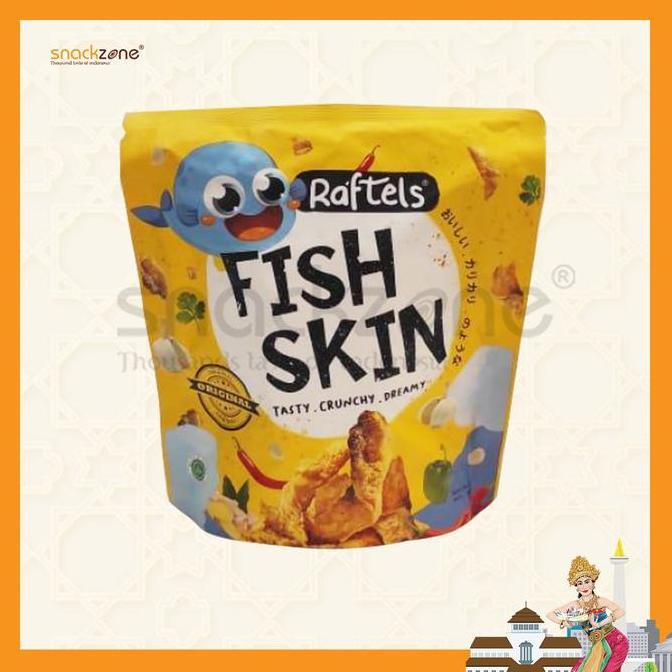 Fish Skin Raftels / Keripik Kulit Ikan
