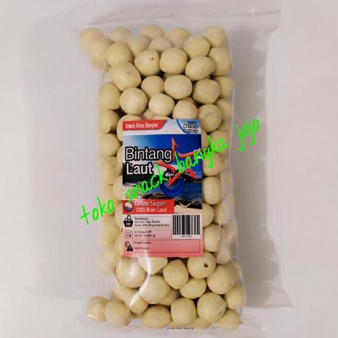 Getas Bintang Laut Khas Bangka 250gr bulat oleh oleh bangka snack