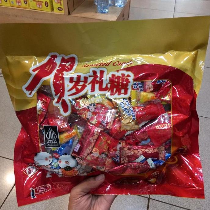 Permen Chen's Assorted Candy 500g Permen Imlek Aneka Rasa Rasa Unik dan Lezat