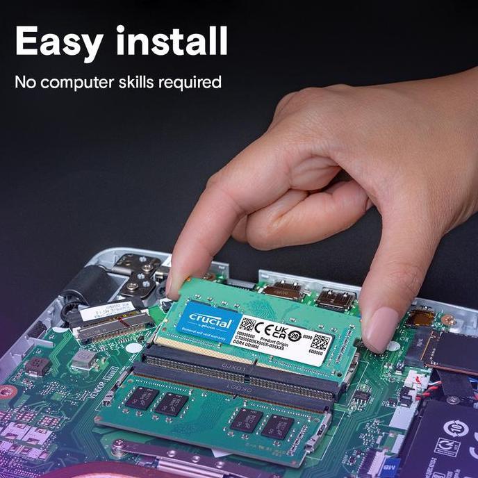 RAM Sodimm Crucial 16GB DDR4 3200MHz - Crucial RAM Sodimm 16GB DDR4 3200MHz - Sodimm 16GB DDR4 3200M