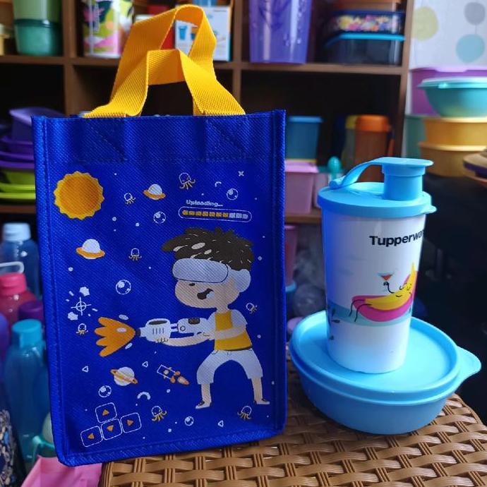 PAKET HAPPY DAYS + TAS ANAK SEHAT TUPPERWARE
