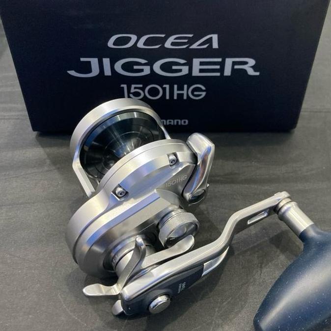 NEW Reel Shimano ocea jigger 1501HG handel kiri|reel jigging reel slow jigging saltwater