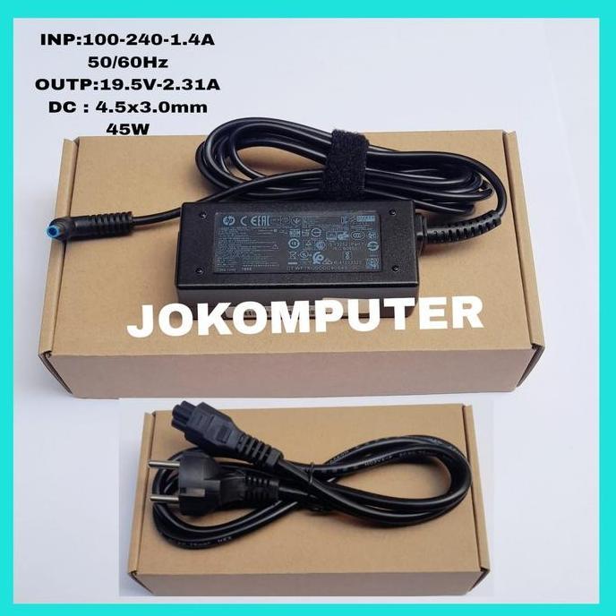 BEBAS ONGKIR - Adaptor Charger Laptop HP 14s-dk1514au 14s-dk1507au 14s-dk1524au