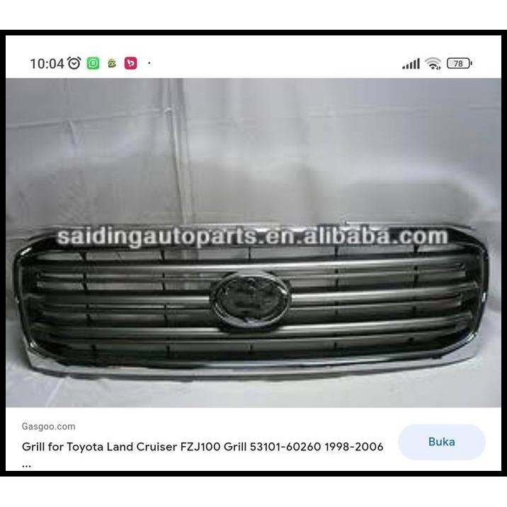 TERBARU GRILL GRILLE RADIATOR LANDCRUISER VX100 FZJ100 