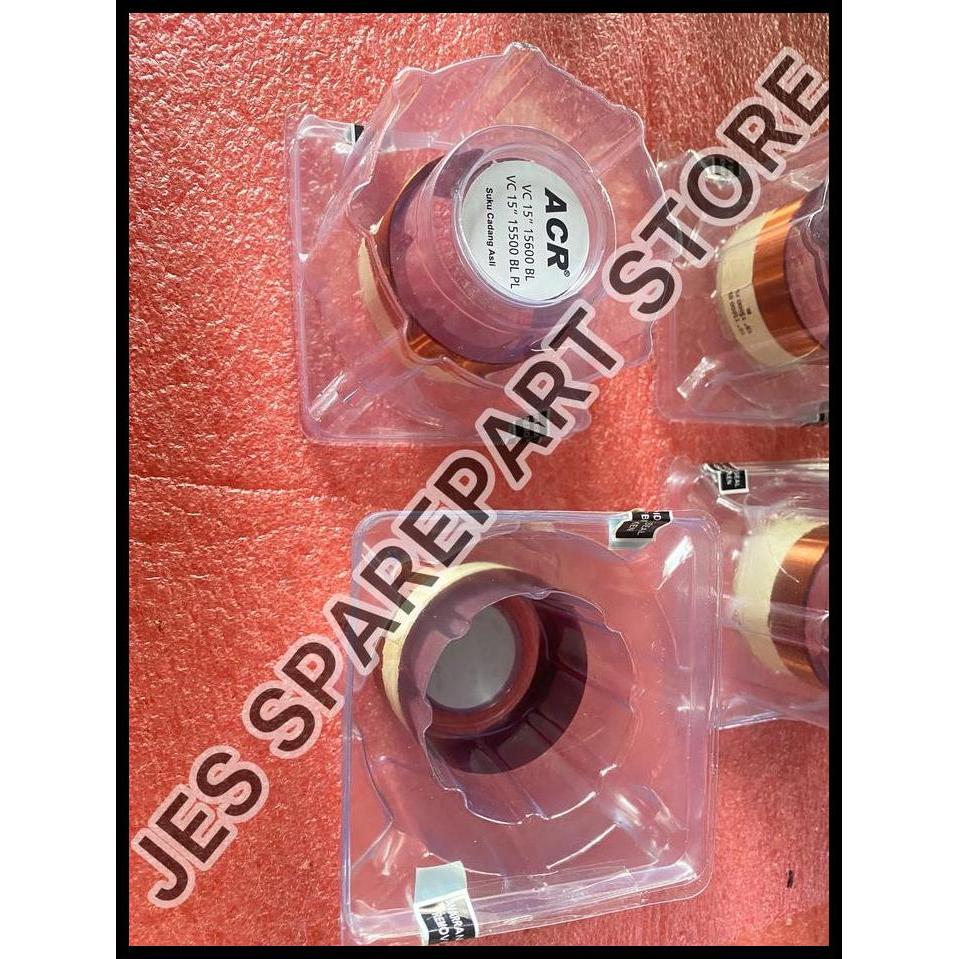 TERLARIS SPULL VOICE COIL ACR 15" 15500 / 15600BLACK SPUL ASLI ACR ORIGINAL