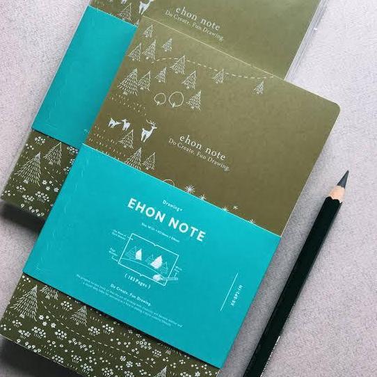TERBARU - NEW Kokuyo Ehon Note A5