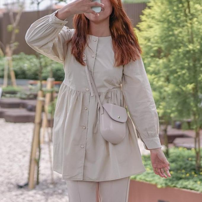 NIRMALA PLAIN TUNIK  - HARASKIRT Atasan Wanita