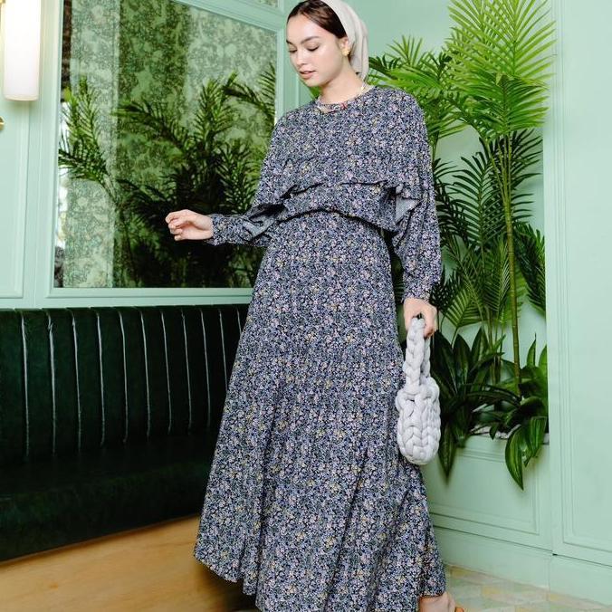 WOMENWEAR INDONESIA | Wilona Set | Setelan Rok Motif | Setelan Wanita Kekinian | Oneset Busui | Sete