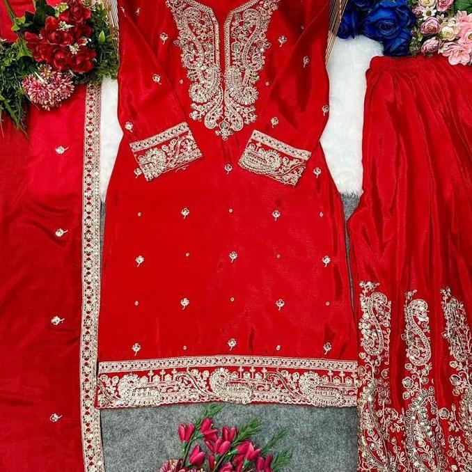 Baju setelan celana palazzo asli india