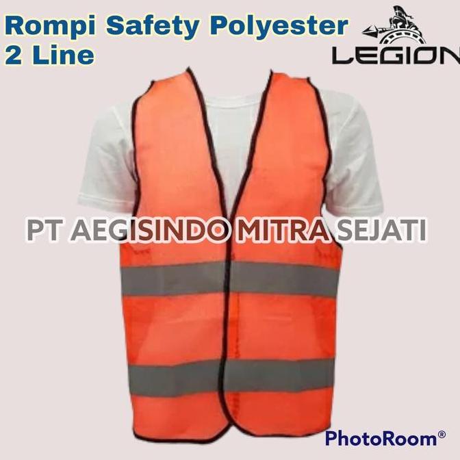Paket Safety Proyek Helm + Rompi Safety Polyester 2 Scotlite (TERBAIK) (TERBARU) (TERMURAH)