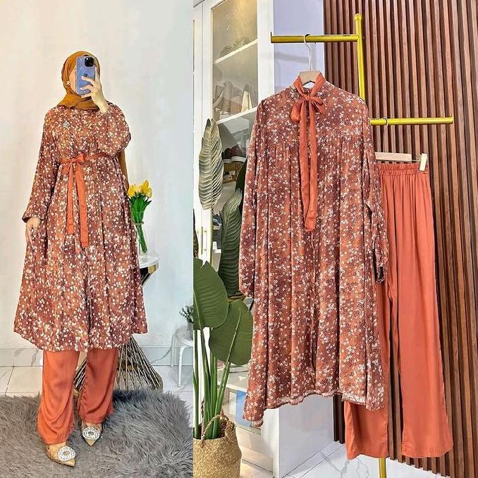 Oneset Long Tunik / Setcel Jumbo / Oneset Jumbo / Setcel Long Tunik / Amina Set / Amira Set / Setcel