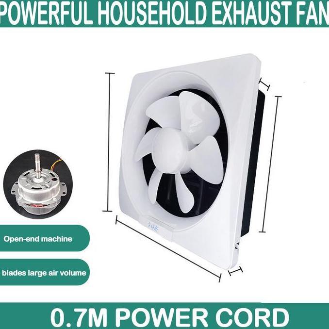 WALL EXHAUST HEXOS/HEKSOS FAN DINDING 10" (25 CM) EXHAUST FAN TEMBOK EXHAUST HEXOS/HEKSOS 10 INCH CE