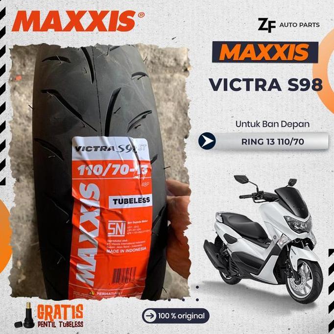 BAN MOTOR NMAX MAXXIS VICTRA Ring 13 TUBELESS DEPAN BELAKANG NMAX