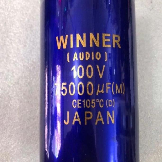 Elco capasitor 75000uf 100v WINNER elko kapasitor TERBATAS