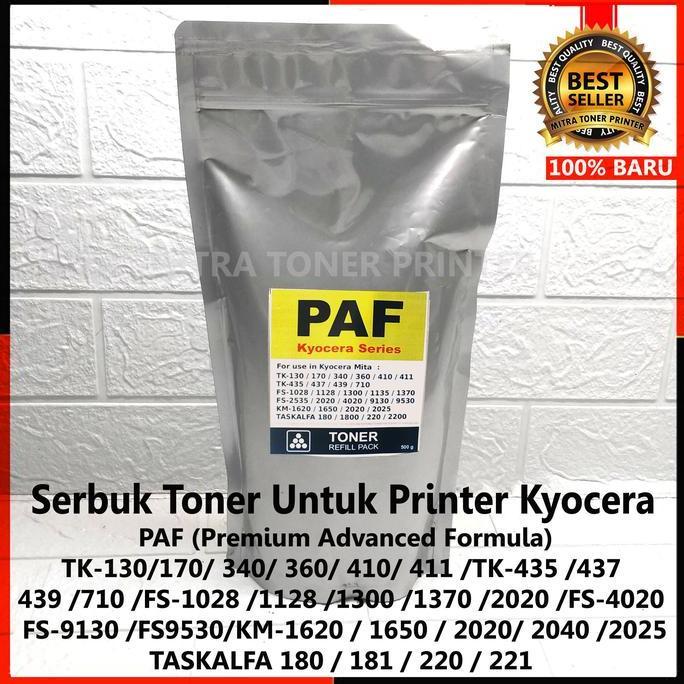 DS113 >> Serbuk Toner PAF printer kyocera 1300/TK130/170/340/360/410/411/M2040