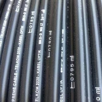 DF345 - Kabel Fiber Optik 6 Core / FO FTTH 6 Core / potongan / merk CSSI